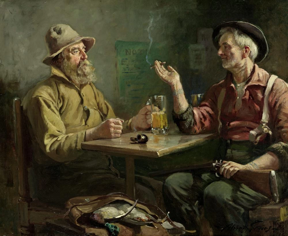 Abbott Fuller Graves-92-Una conversazione da taverna